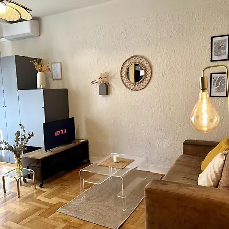 アパート Modern With Balcony And Ac Walk To Tramway Near Center *
